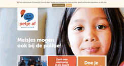 Desktop Screenshot of petjeaf.nl